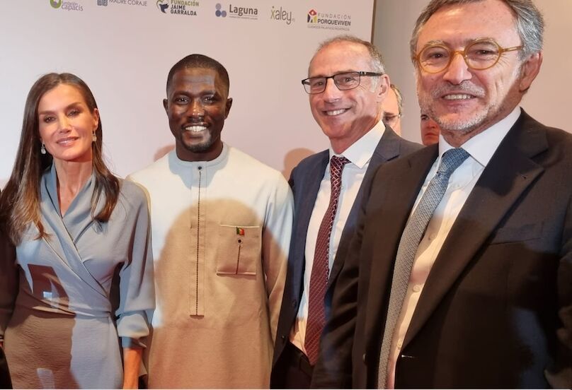Doña Letizia, Cherif Samsedine Sarr, Santiago Lleó y Javier Lleó