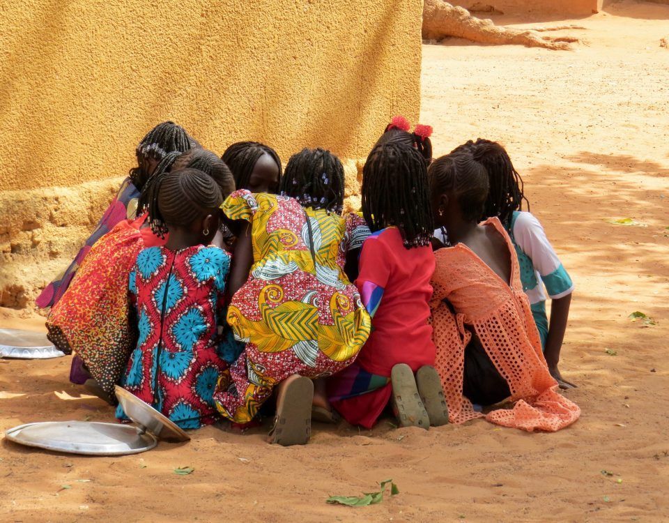 Niñas en Senegal