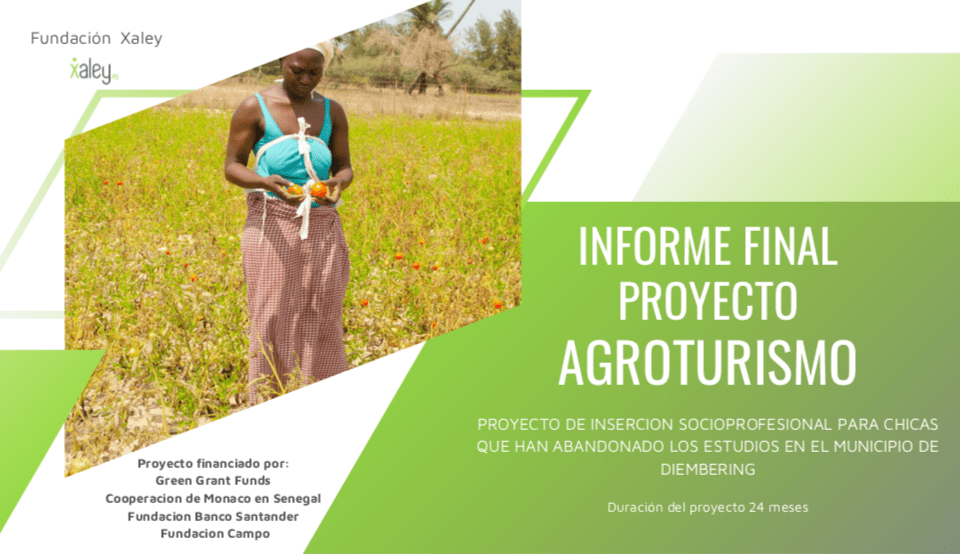 Informe final del proyecto Agroturismo en Diembering