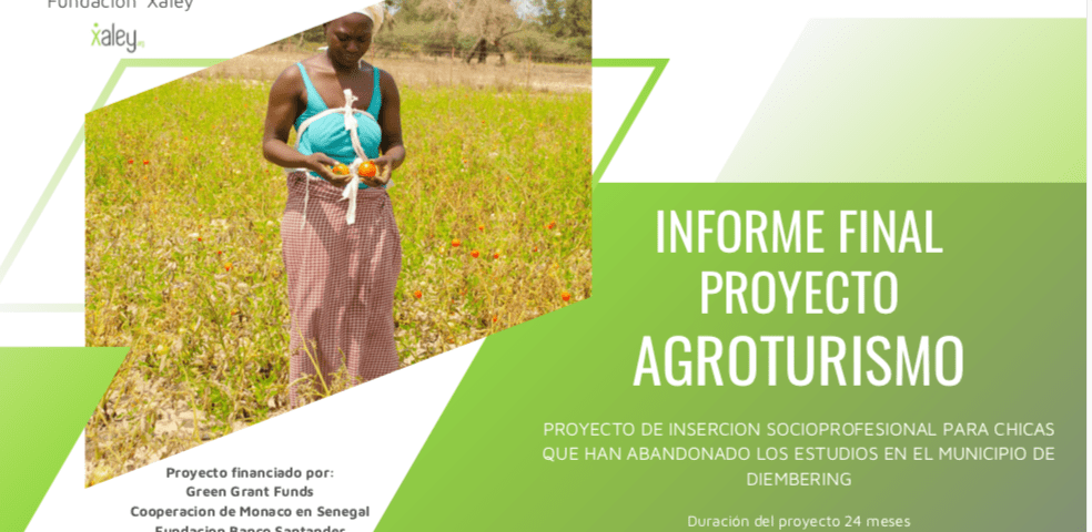 Informe final del proyecto Agroturismo en Diembering